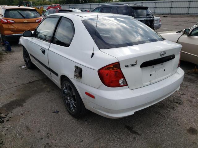 Photo 3 from auction – 2003 HYUNDAI ACCENT with VIN KMHCF35C33U273085