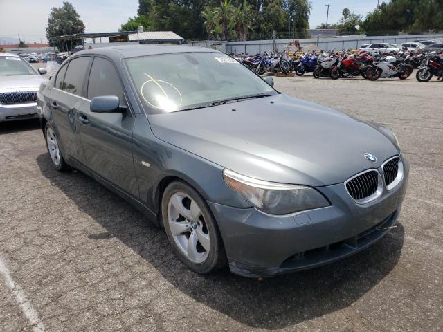 BMW 530 I 2007 with VIN WBANE73577CM51228 - Photo from auction