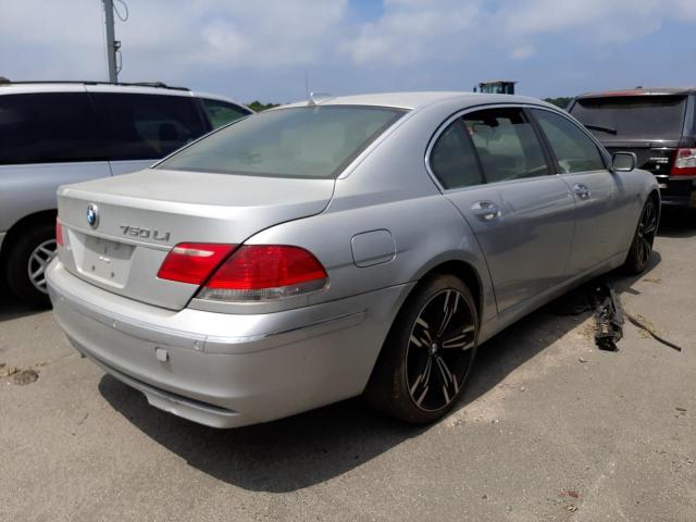 Photo 4 from auction – 2007 BMW 750 with VIN WBAHN835X7DT68373