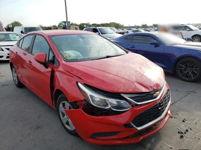 CHEVROLET CRUZE LS 2016 with VIN 1G1BC5SM3G7251893 - Photo from auction
