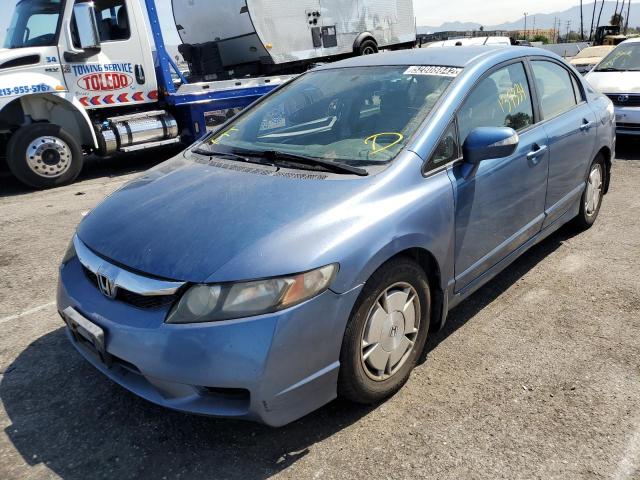 Photo 2 from auction – 2010 HONDA CIVIC HYBR with VIN JHMFA3F26AS007699