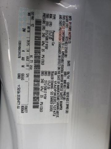 Photo 10 from auction – 2014 FORD FOCUS SE with VIN 1FADP3K22EL337472