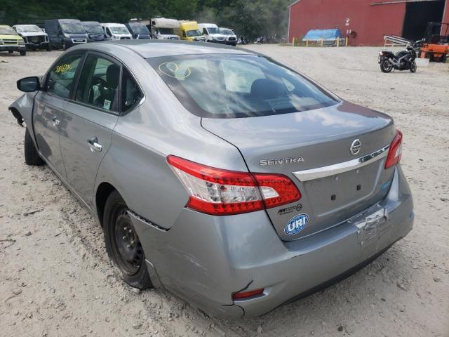 Photo 3 from auction – 2014 NISSAN SENTRA S with VIN 3N1AB7AP1EL693600