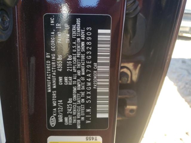 Photo 10 from auction – 2014 KIA OPTIMA LX with VIN 5XXGM4A79EG328903