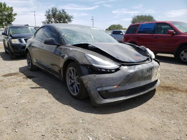 TESLA MODEL 3 2021 with VIN 5YJ3E1EA5MF053368 - Photo from auction
