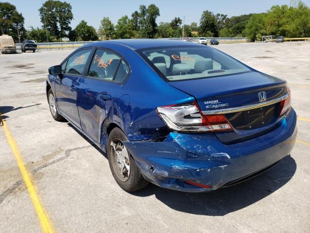 Photo 3 from auction – 2015 HONDA CIVIC LX with VIN 19XFB2F58FE086693