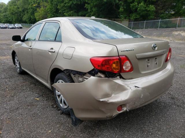 Photo 3 from auction – 2009 TOYOTA COROLLA BA with VIN 2T1BU40E89C062751