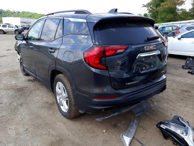 Photo 3 from auction – 2019 GMC TERRAIN SL with VIN 3GKALTEX7KL214982