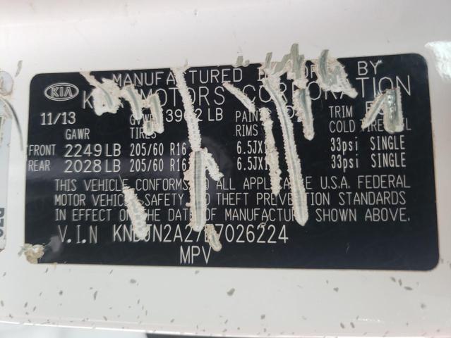 Photo 10 from auction – 2014 KIA SOUL with VIN KNDJN2A27E7026224
