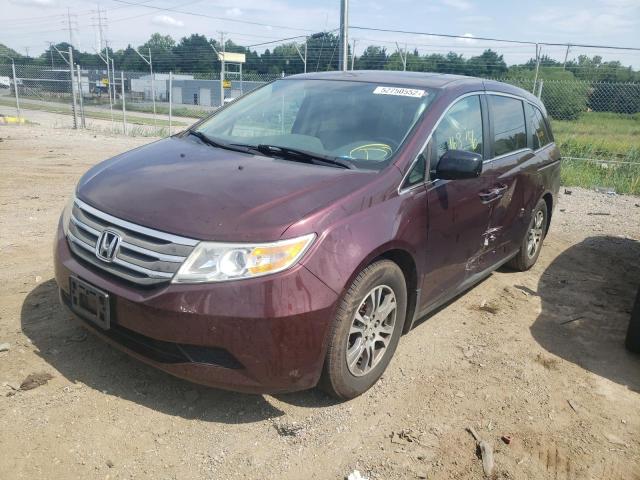Photo 2 from auction – 2011 HONDA ODYSSEY EX with VIN 5FNRL5H68BB046586