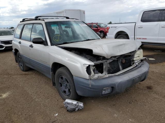 Photo 1 from auction – 2001 SUBARU FORESTER L with VIN JF1SF63511H706307