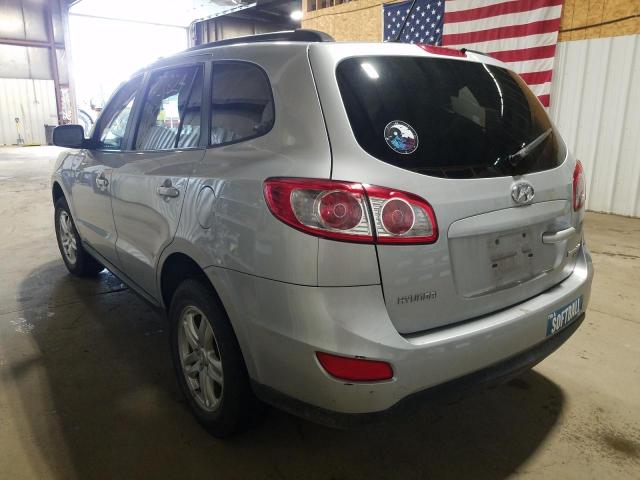 Photo 3 from auction – 2010 HYUNDAI SANTA FE G with VIN 5NMSGDAB2AH351604