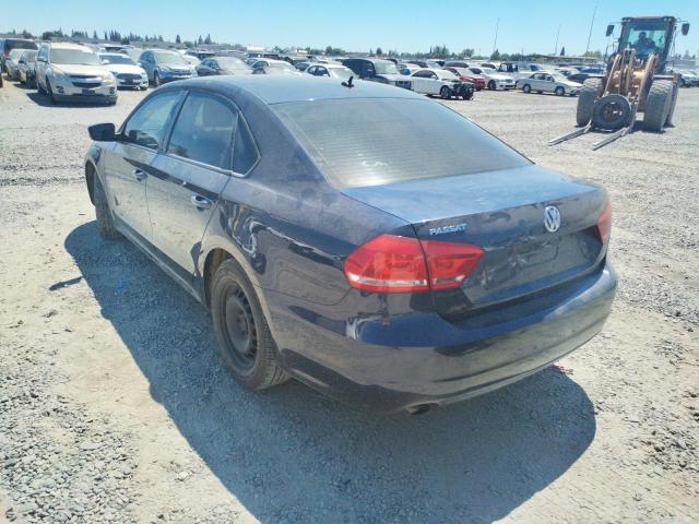 Photo 3 from auction – 2013 VOLKSWAGEN PASSAT S with VIN 1VWAP7A34DC078526