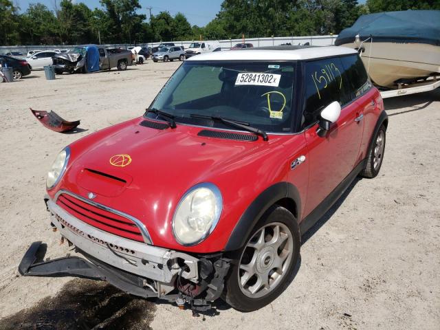 Photo 2 from auction – 2006 MINI COOPER S with VIN WMWRE33536TL18815
