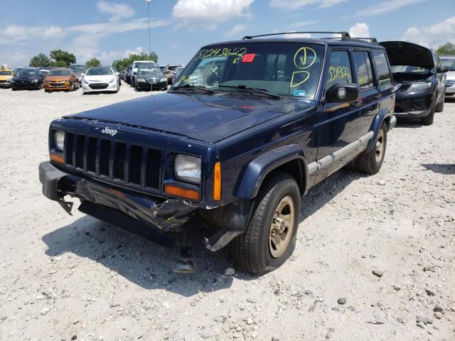 Фото 2 с аукциона – 2000 JEEP CHEROKEE S с VIN 1J4FF48S7YL273382