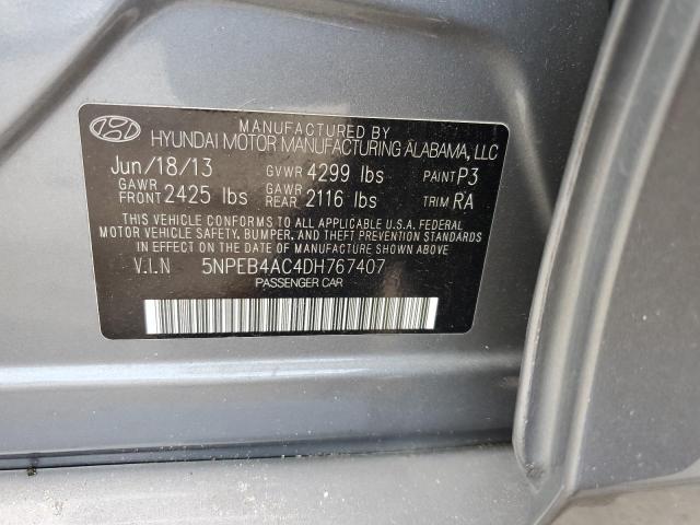 Photo 10 from auction – 2013 HYUNDAI SONATA GLS with VIN 5NPEB4AC4DH767407