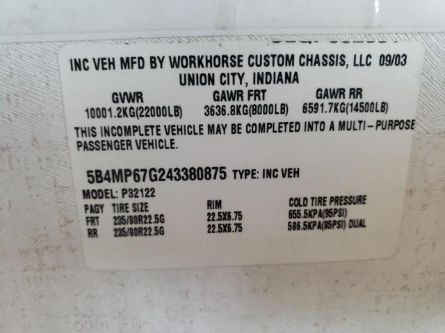 Photo 10 from auction – 2004 HOLI MOTORHOME with VIN 5B4MP67G243380875