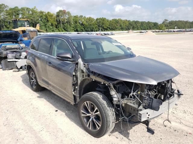 TOYOTA HIGHLANDER 2017 with VIN 5TDZZRFHXHS229826 - Photo from auction