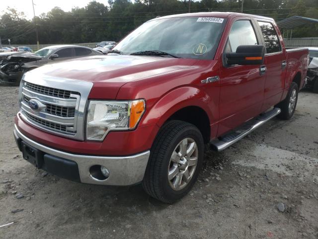 Photo 2 from auction – 2014 FORD F150 SUPER with VIN 1FTEW1CM2EFB50253