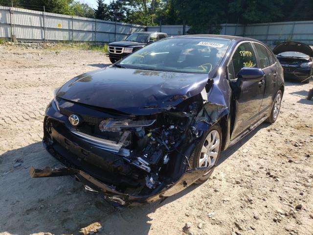 Photo 2 from auction – 2022 TOYOTA COROLLA LE with VIN 5YFEPMAE0NP334626
