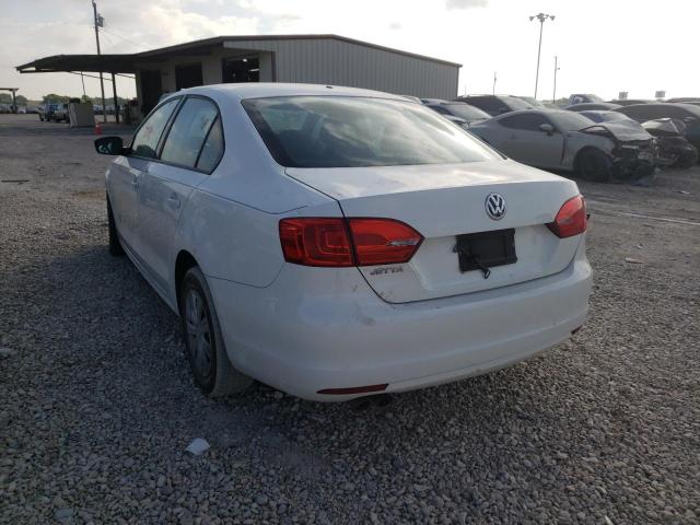 Photo 3 from auction – 2013 VOLKSWAGEN JETTA BASE with VIN 3VW2K7AJ3DM234460