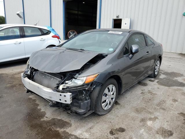 Photo 2 from auction – 2012 HONDA CIVIC LX with VIN 2HGFG3B50CH552387