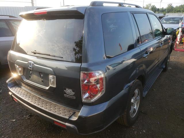 Photo 4 from auction – 2006 HONDA PILOT EX with VIN 2HKYF18666H535751