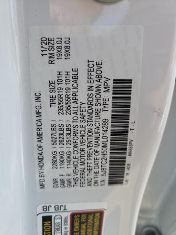 Photo 10 from auction – 2021 ACURA RDX TECHNO with VIN 5J8TC2H50ML014289