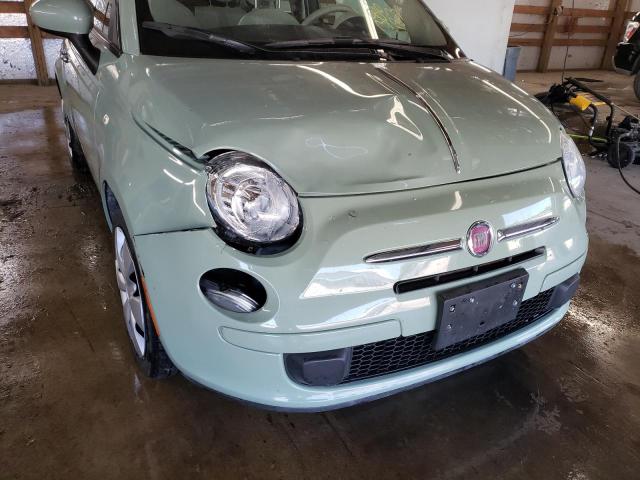 Photo 9 from auction – 2012 FIAT 500 POP with VIN 3C3CFFAR0CT386183