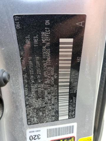 Photo 10 from auction – 2020 TOYOTA SIENNA XLE with VIN 5TDDZ3DC3LS232817