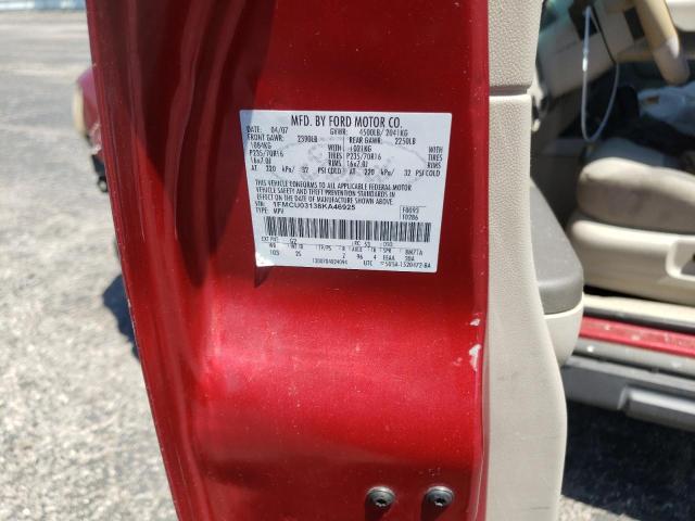 Photo 10 from auction – 2008 FORD ESCAPE XLT with VIN 1FMCU03138KA46925