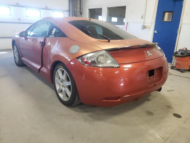 Photo 3 from auction – 2006 MITSUBISHI ECLIPSE GT with VIN 4A3AK34T76E029170