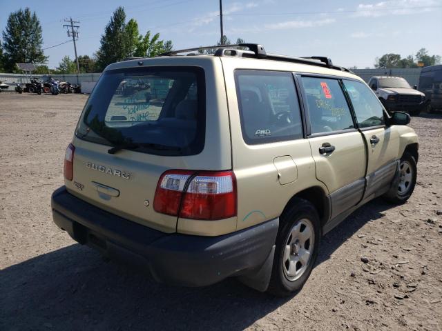 Photo 4 from auction – 2002 SUBARU FORESTER L with VIN JF1SF63562H735660