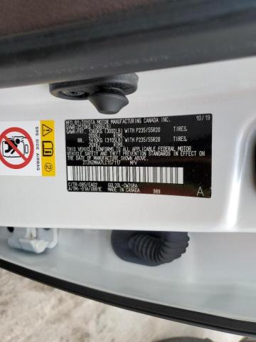 Photo 10 from auction – 2020 LEXUS RX 350 with VIN 2T2HZMAA7LC157117