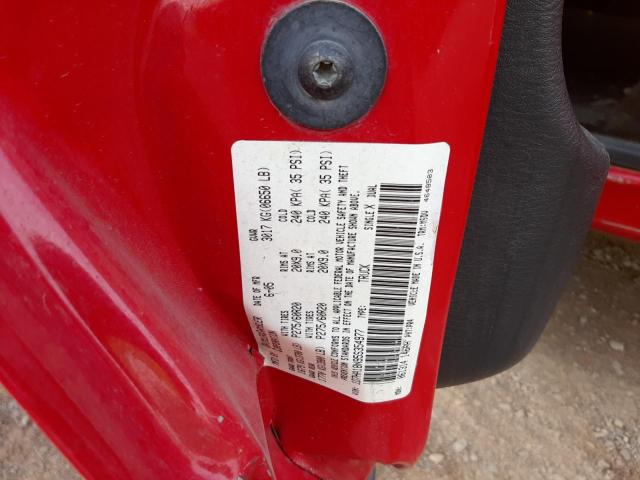 Photo 10 from auction – 2005 DODGE RAM 1500 S with VIN 1D7HA18N95S354977