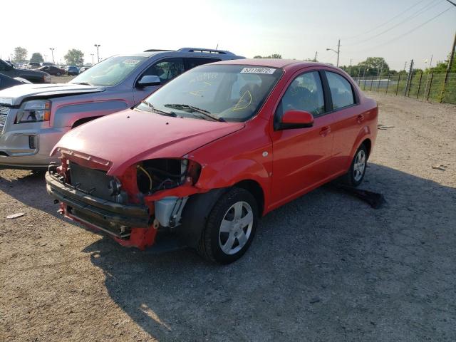 Photo 2 from auction – 2008 CHEVROLET AVEO BASE with VIN KL1TD56668B100167