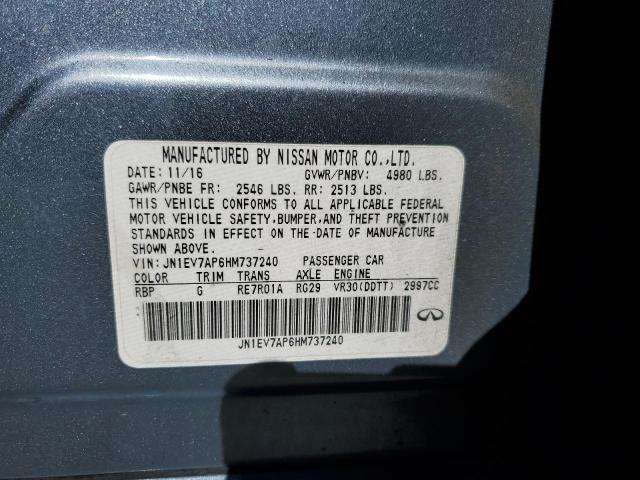 Photo 10 from auction – 2017 INFINITI Q50 PREMIU with VIN JN1EV7AP6HM737240