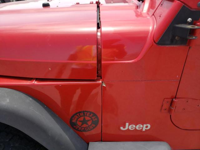 Photo 9 from auction – 1997 JEEP WRANGLER / with VIN 1J4FY29P1VP400897