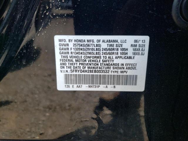 Photo 10 from auction – 2014 ACURA MDX with VIN 5FRYD4H28EB003532