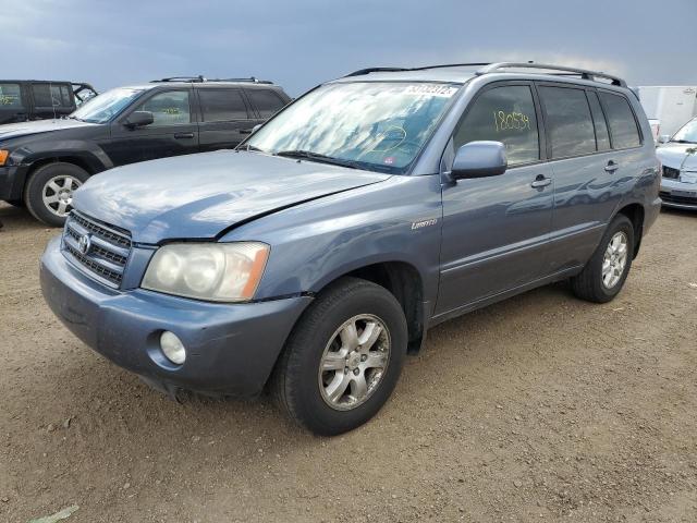 Photo 2 from auction – 2003 TOYOTA HIGHLANDER with VIN JTEGF21A230092342