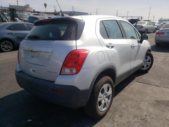 Photo 4 from auction – 2016 CHEVROLET TRAX LS with VIN 3GNCJKSB1GL274834