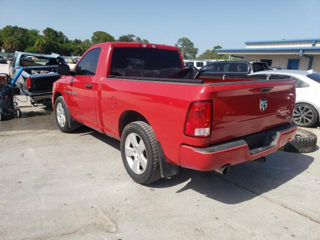 Photo 3 from auction – 2012 DODGE RAM 1500 S with VIN 3C6JD6AT8CG117692