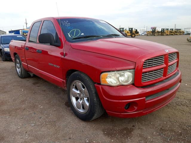 Photo 1 from auction – 2005 DODGE RAM 1500 S with VIN 1D7HA18N95S354977