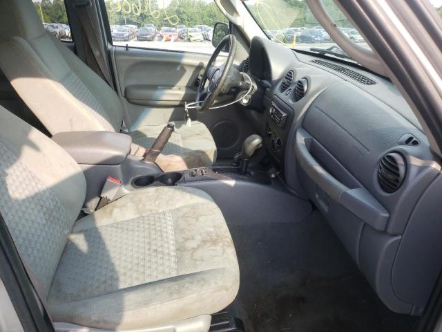 Photo 5 from auction – 2007 JEEP LIBERTY SP with VIN 1J4GL48K87W523092