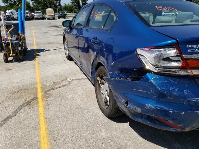 Photo 9 from auction – 2015 HONDA CIVIC LX with VIN 19XFB2F58FE086693