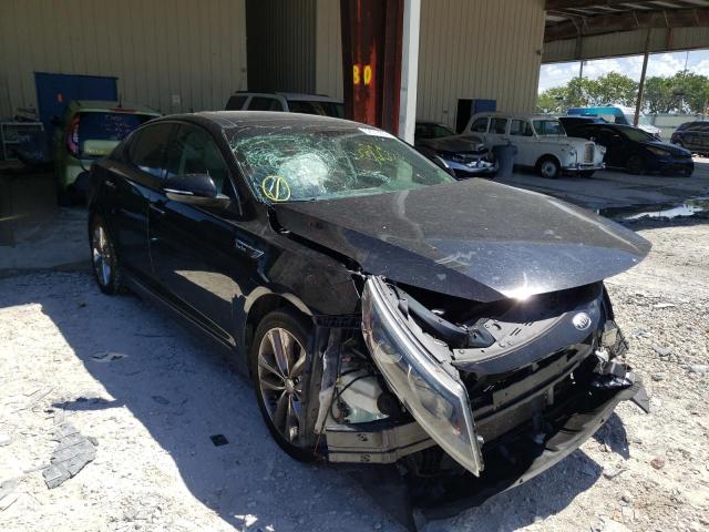 KIA OPTIMA SX 2014 with VIN 5XXGR4A69EG337867 - Photo from auction