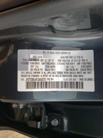 Photo 10 from auction – 2015 MAZDA CX-9 SPORT with VIN JM3TB3BV4F0454978