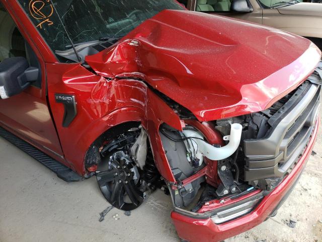 Photo 9 from auction – 2021 FORD F150 SUPER with VIN 1FTFW1ED5MFC29495