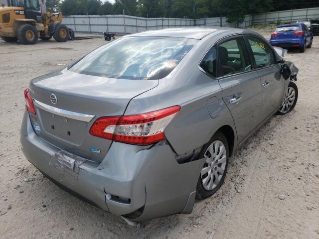 Photo 4 from auction – 2014 NISSAN SENTRA S with VIN 3N1AB7AP1EL693600