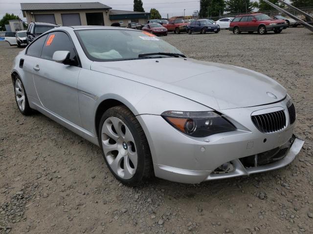 BMW 650 I 2006 with VIN WBAEH13416CR49225 - Photo from auction
